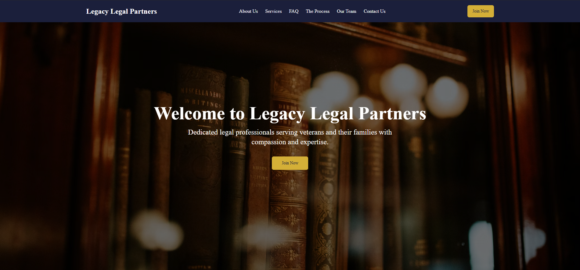 Legacy Legal Partners Website