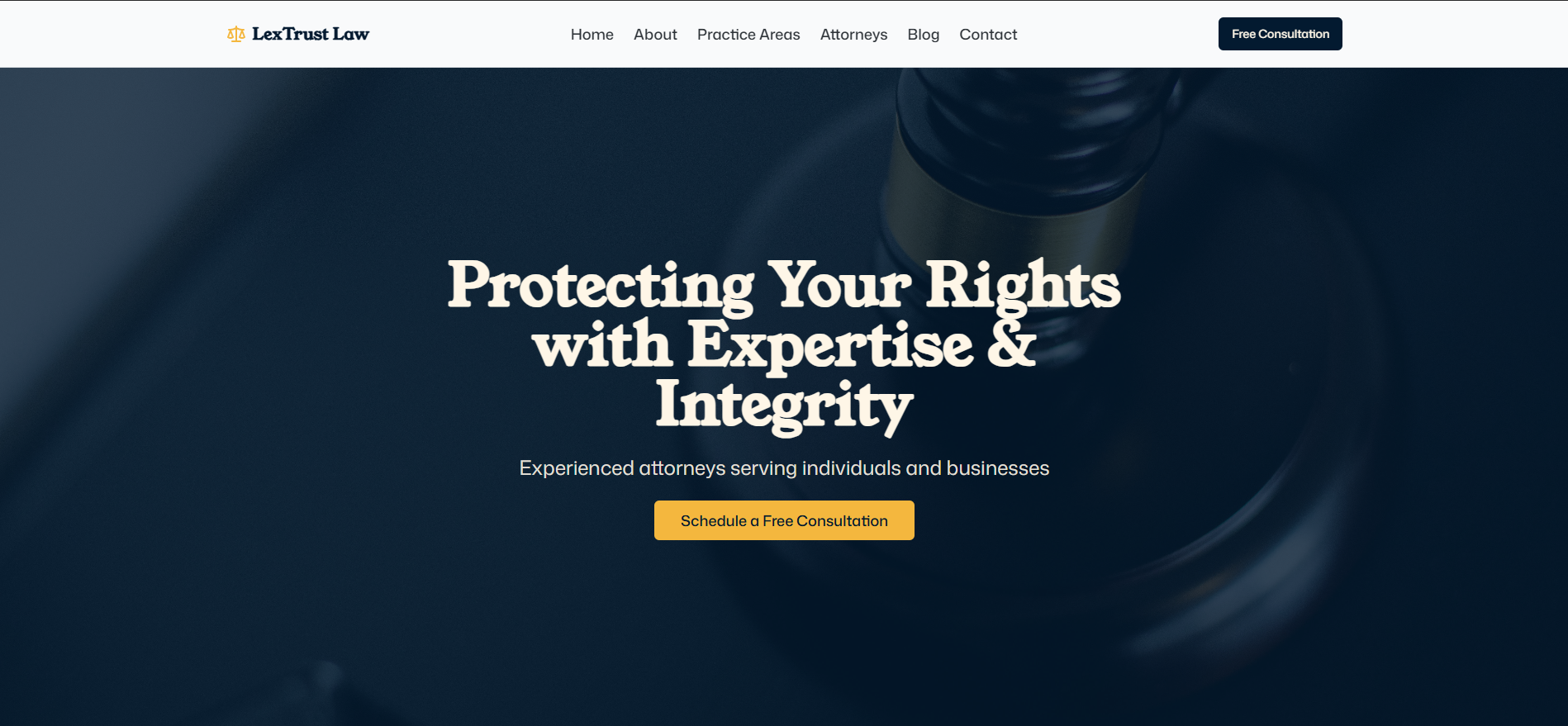LexTrust Law Website
